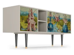 Móvel De Tv| Mueble de TV - 150х69х41 cm - T5 - The Garden 2 by Bosch, Areia Bege