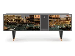 Online Mueble de TV - 170х69х48 cm - T1 - The Bucintoro, Cinza Cinzento