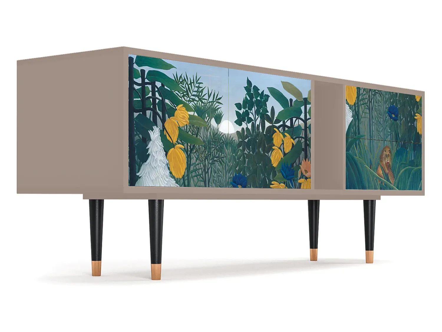 Móvel De Tv| Mueble de TV - 170х69х48 cm - T1 - The Repast of the Lion, Latte Bege