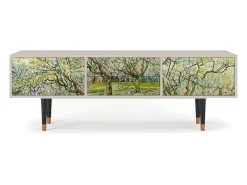 Móvel De Tv* Mueble de TV - 170х59х48 cm - T4 - The Branco Orchard, Areia Bege