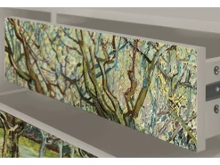 Móvel De Tv* Mueble de TV - 170х59х48 cm - T4 - The Branco Orchard, Areia Bege
