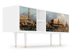 Online Mueble de TV - 150х69х41 cm - T5 - The Bucintoro, Branco Bege