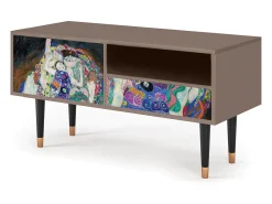 Móvel De Tv* Mueble de TV - 115х59х48 cm - T3 - The Maiden by Klimt, Latte Bege