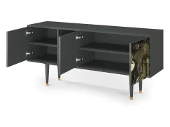 Mueble de TV - 150х69х41 cm - T5 - The Garden 2, Antracite^ Móvel De Tv