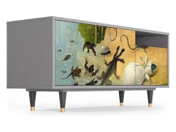Mueble de TV - 125х56х41 cm - T7 - The Garden by Bosch, Cinza^ Móvel De Tv