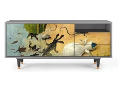 Mueble de TV - 125х56х41 cm - T7 - The Garden by Bosch, Cinza^ Móvel De Tv