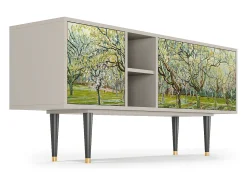 Mueble de TV - 150х69х41 cm - T5 - The Branco Orchard, Areia^ Móvel De Tv