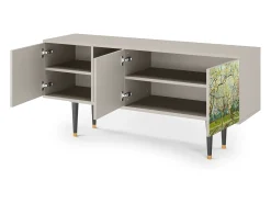 Mueble de TV - 150х69х41 cm - T5 - The Branco Orchard, Areia^ Móvel De Tv