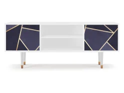 Móvel De Tv* Mueble de TV - 170х69х48 cm - T2 - The Amethyst, Branco Bege
