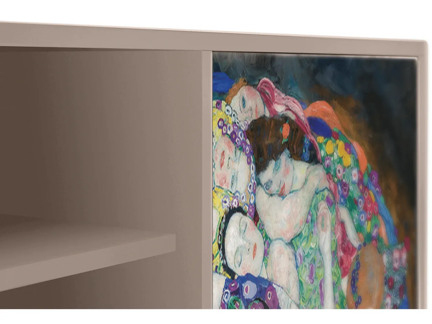 Móvel De Tv| Mueble de TV - 170х69х48 cm - T2 - The Maiden by Klimt, Latte Bege