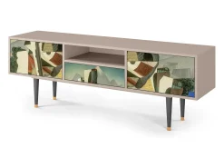 Móvel De Tv* Mueble de TV - 170х59х41 cm - T6 - The Cubist Paintings , Areia Bege