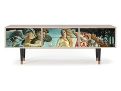 Móvel De Tv| Mueble de TV - 170х59х48 cm - T4 - The Birth of Venus, Latte Bege