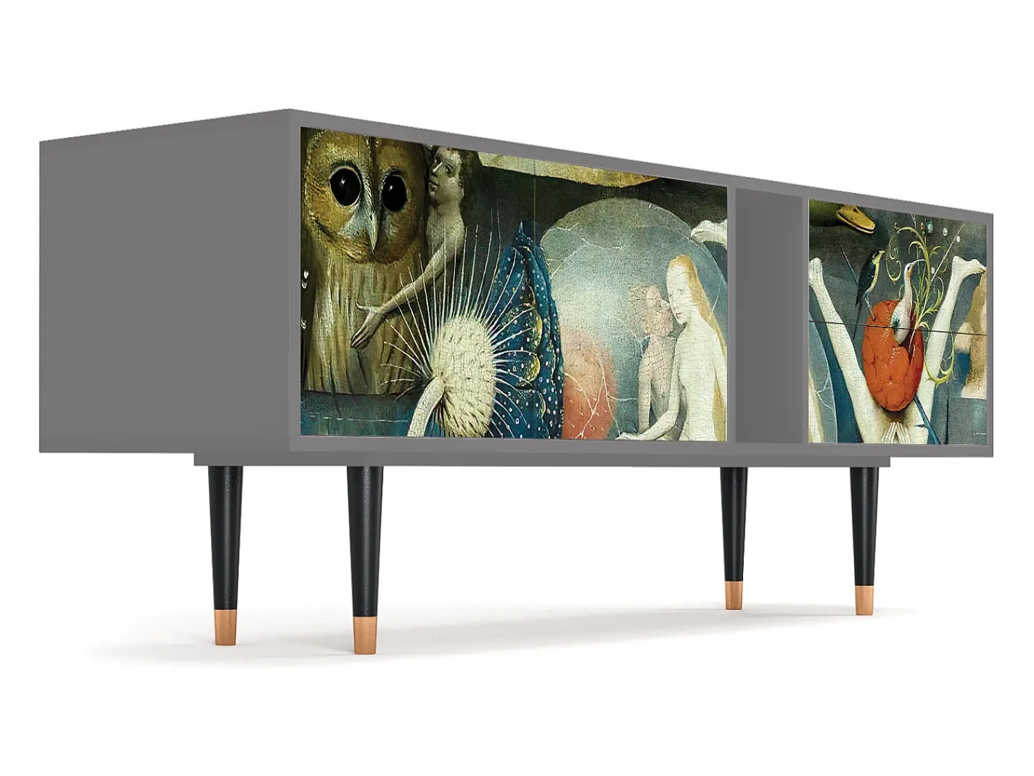 Best Mueble de TV - 170х69х48 cm - T1 - The Garden Of by Bosch, Cinza Cinzento