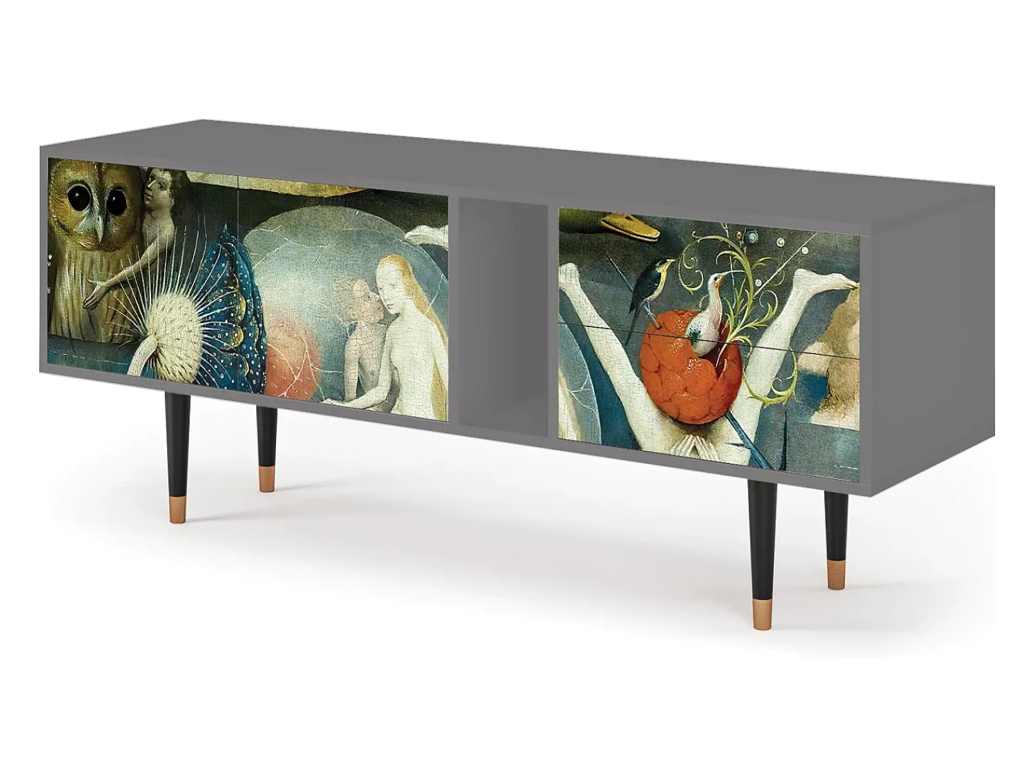 Best Mueble de TV - 170х69х48 cm - T1 - The Garden Of by Bosch, Cinza Cinzento
