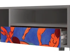 Hot Mueble de TV - 115х59х48 cm - T3 - The Dance by Matisse , Cinza Cinzento