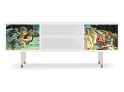 Móvel De Tv* Mueble de TV - 170х69х48 cm - T2 - The Birth of Venus, Branco Bege
