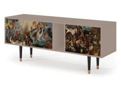 Móvel De Tv| Mueble de TV - 170х69х48 cm - T1 - The Fall, Latte Bege
