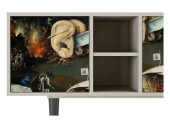 Mueble de TV - 150х69х41 cm - T5 - The Garden 2, Areia^ Móvel De Tv