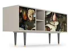 Mueble de TV - 150х69х41 cm - T5 - The Garden 2, Areia^ Móvel De Tv