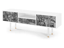 Online Mueble de TV - 170х59х41 cm - T6 - The Festival of Saint, Branco Bege