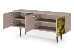 Móvel De Tv| Mueble de TV - 150х69х41 cm - T5 - The Heart of the Andes , Latte Bege