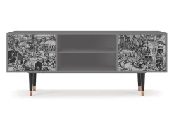 Móvel De Tv* Mueble de TV - 170х69х48 cm - T2 - The Festival of Saint, Cinza Cinzento