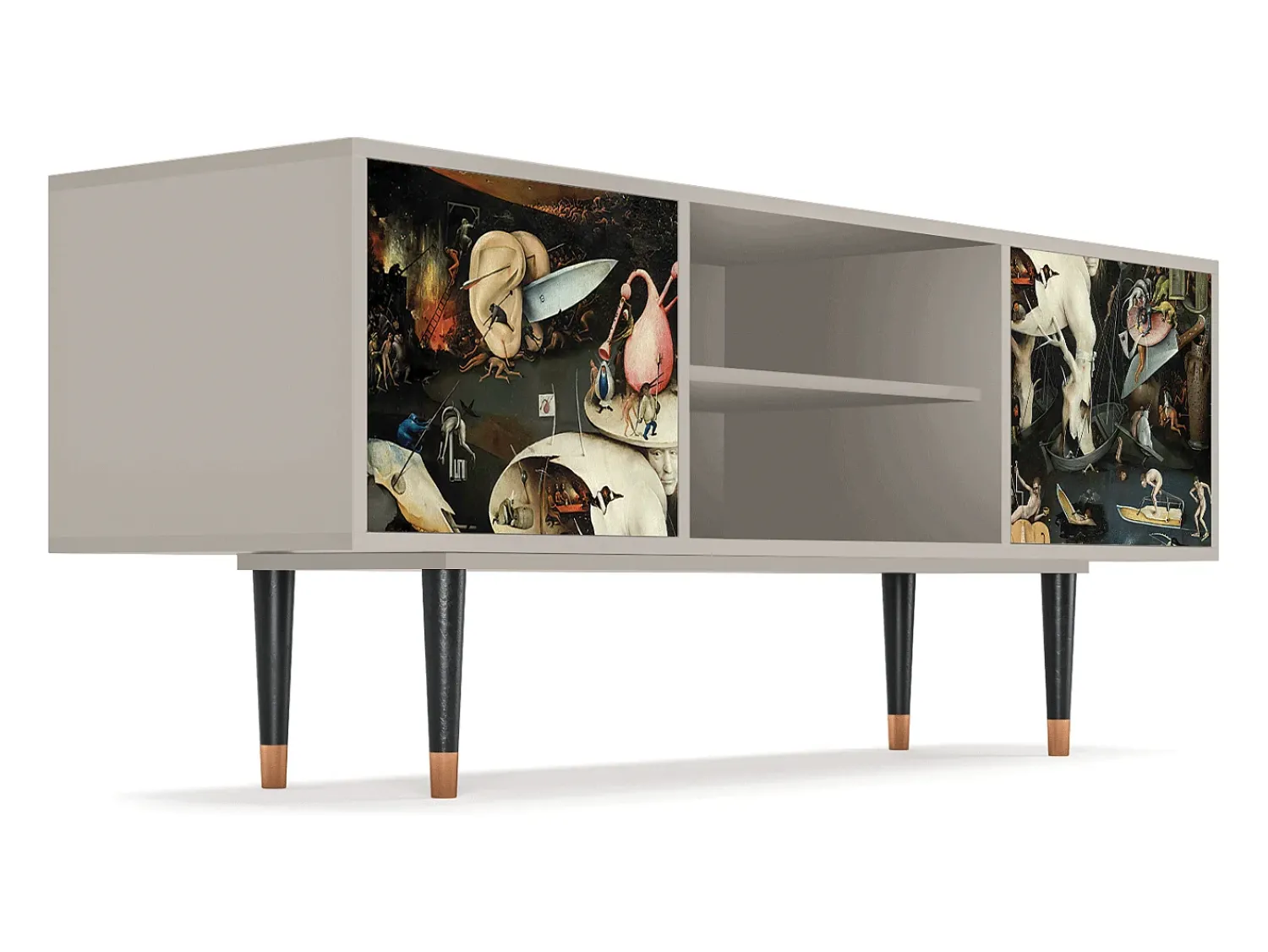 Móvel De Tv| Mueble de TV - 170х69х48 cm - T2 - The Garden 2, Areia Bege