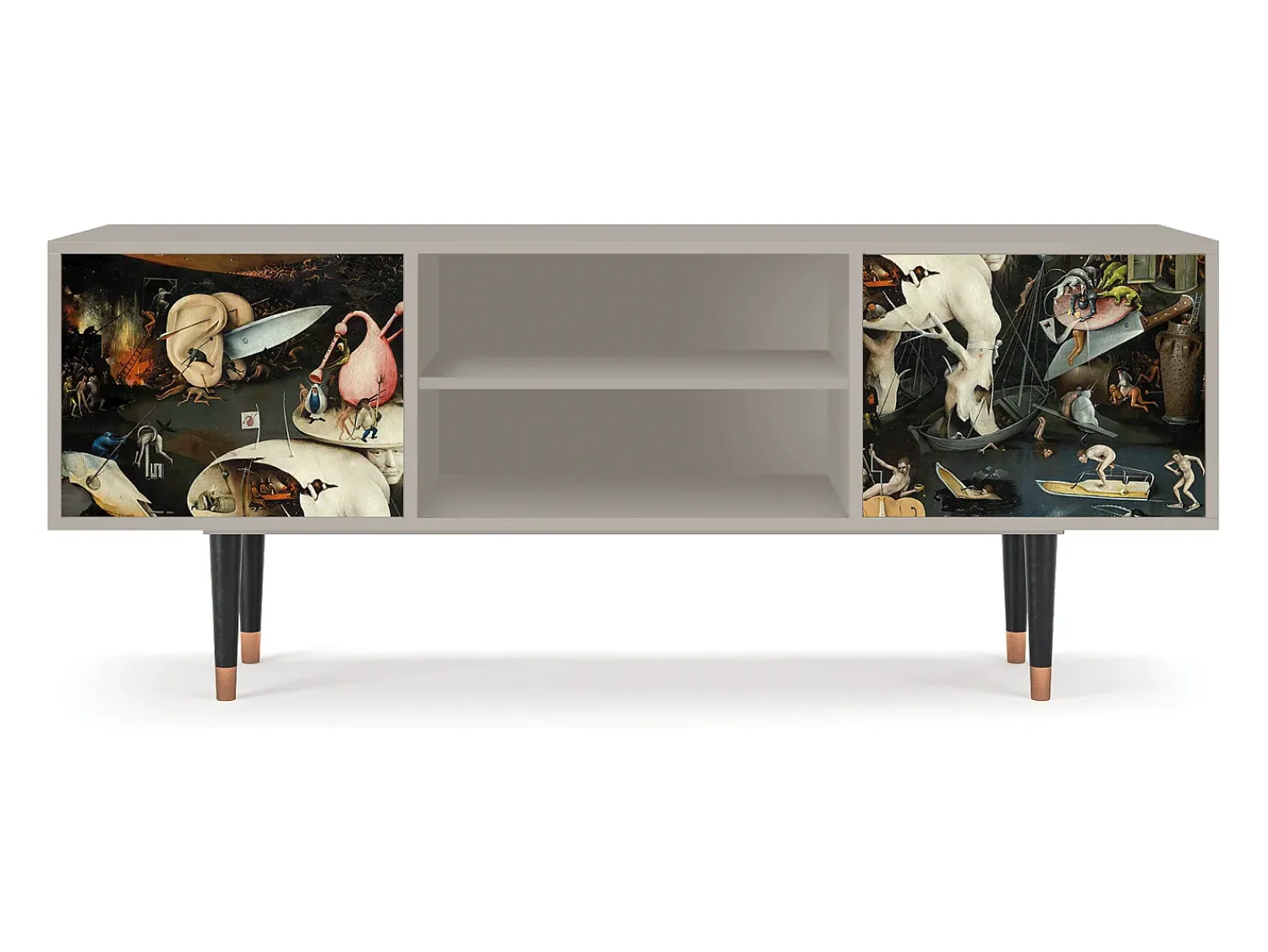 Móvel De Tv| Mueble de TV - 170х69х48 cm - T2 - The Garden 2, Areia Bege