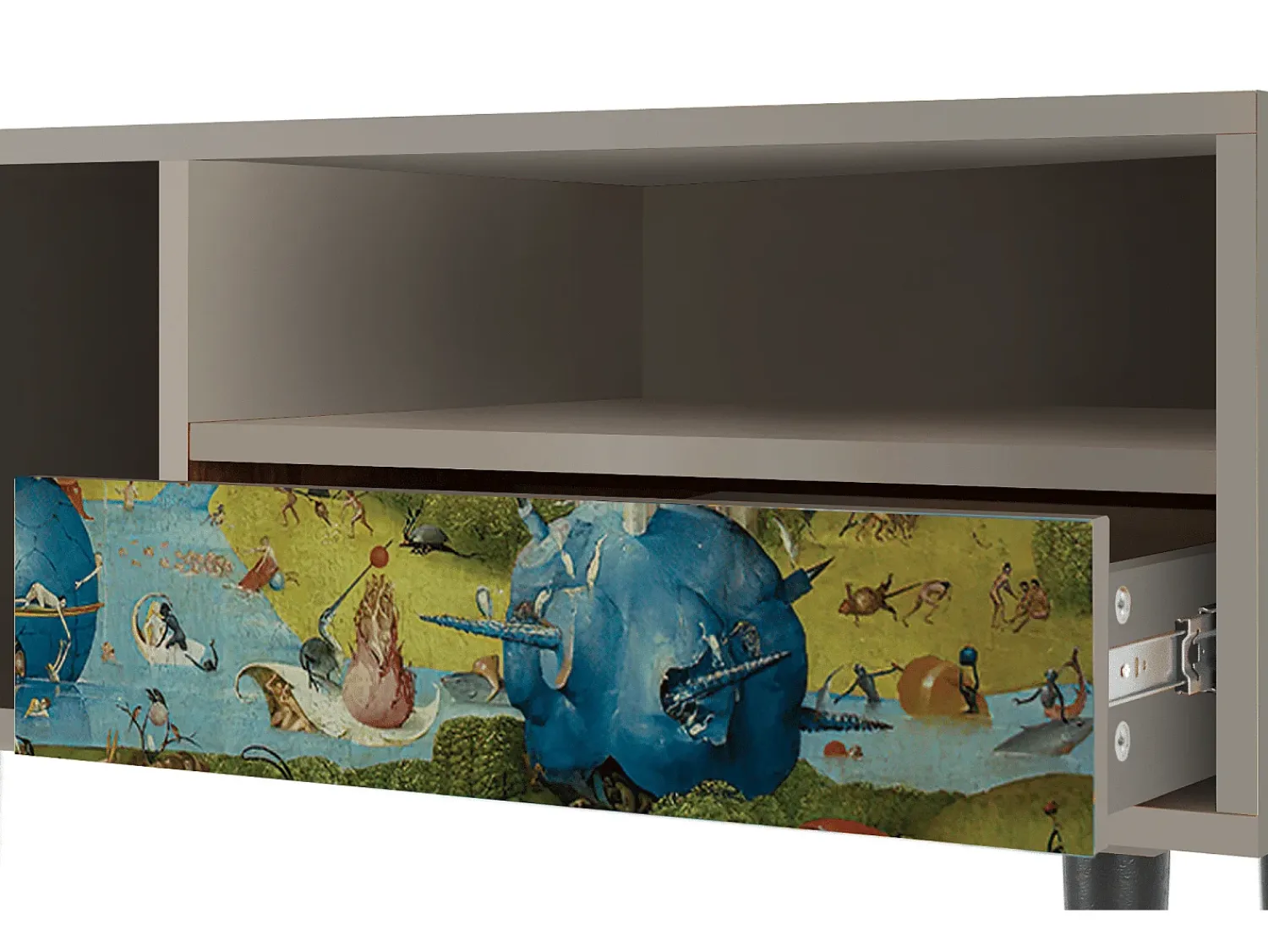 Móvel De Tv| Mueble de TV - 115х59х48 cm - T3 - The Garden 2 by Bosch, Areia Bege