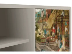 Móvel De Tv* Mueble de TV - 170х69х48 cm - T2 - The Younger - Spring, Areia Bege