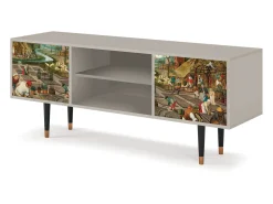 Móvel De Tv* Mueble de TV - 170х69х48 cm - T2 - The Younger - Spring, Areia Bege