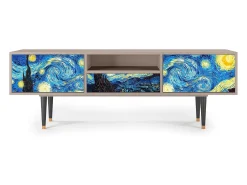 Mueble de TV - 170х59х41 cm - T6 - The Starry Night , Latte^ Móvel De Tv