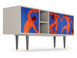 Mueble de TV - 150х69х41 cm - T5 - The Dance by Matisse , Areia Bege