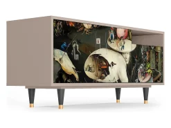Online Mueble de TV - 125х56х41 cm - T7 - The Garden 2, Latte Bege