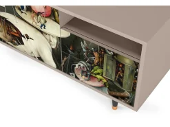 Online Mueble de TV - 125х56х41 cm - T7 - The Garden 2, Latte Bege