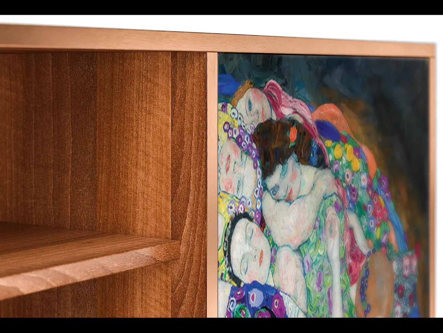 Online Mueble de TV - 170х69х48 cm - T2 - The Maiden by Klimt, Nogueira Castanho