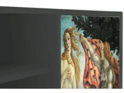 Móvel De Tv| Mueble de TV - 170х69х48 cm - T2 - The Birth of Venus, Antracite Cinza antracite