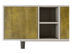 Móvel De Tv* Mueble de TV - 150х69х41 cm - T5 - The Kiss by Klimt , Areia Bege
