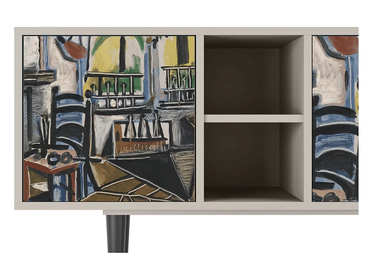 Sale Mueble de TV - 150х69х41 cm - T5 - The Studio , Areia Bege