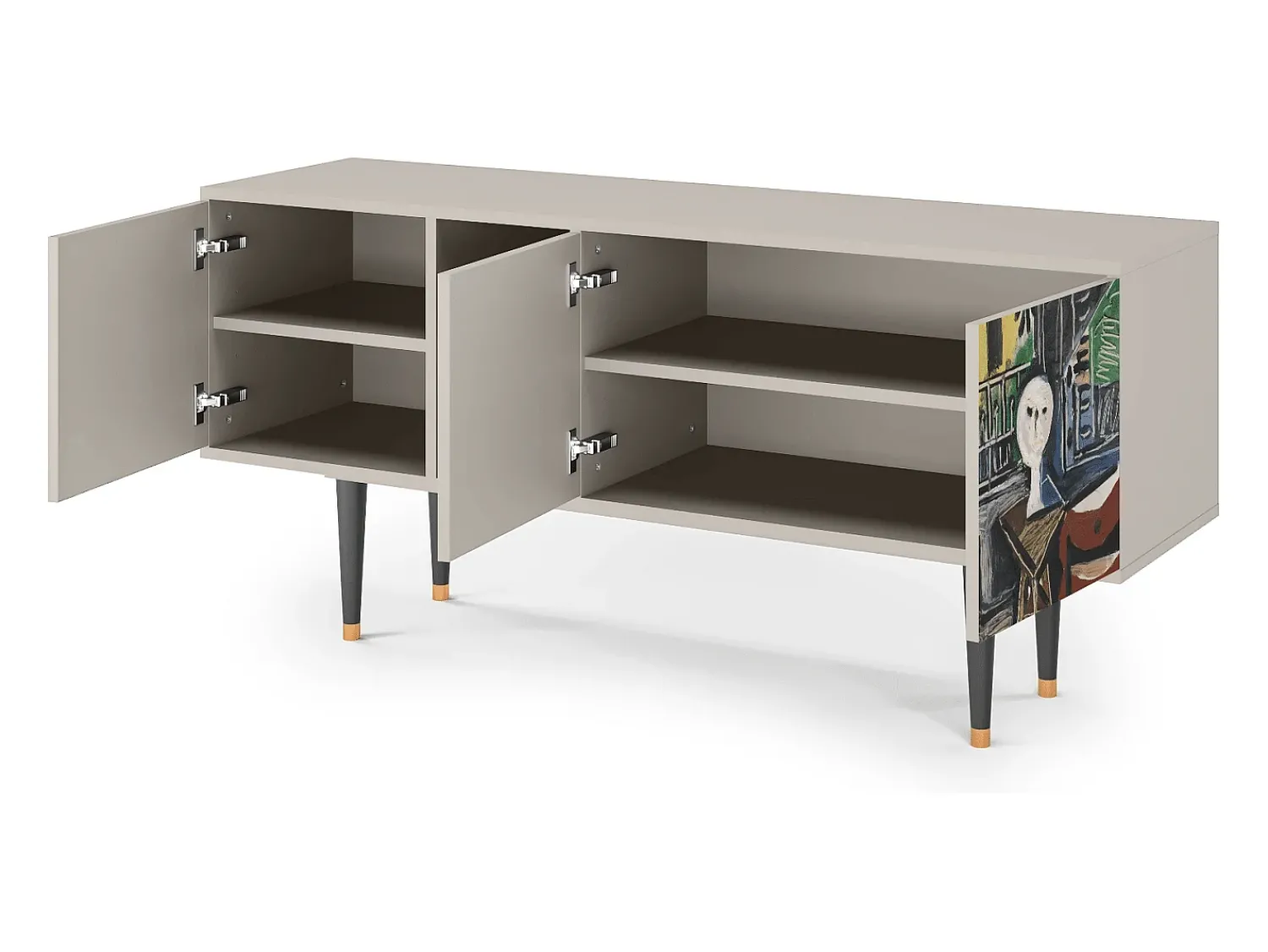Sale Mueble de TV - 150х69х41 cm - T5 - The Studio , Areia Bege