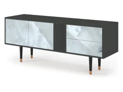 Best Mueble de TV - 170х69х48 cm - T1 - The Onyx, Antracite Cinza antracite