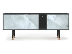 Best Mueble de TV - 170х69х48 cm - T1 - The Onyx, Antracite Cinza antracite