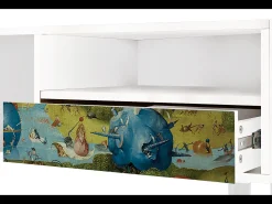 Móvel De Tv| Mueble de TV - 115х59х48 cm - T3 - The Garden 2 by Bosch, Branco Bege