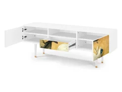 Móvel De Tv* Mueble de TV - 170х59х41 cm - T6 - The Garden by Bosch, Branco Bege