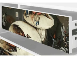 Mueble de TV - 170х59х48 cm - T4 - The Garden 2, Branco^ Móvel De Tv