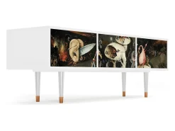 Mueble de TV - 170х59х48 cm - T4 - The Garden 2, Branco^ Móvel De Tv