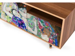 Móvel De Tv| Mueble de TV - 125х56х41 cm - T7 - The Maiden by Klimt, Nogueira Castanho