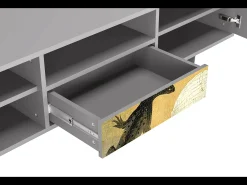 Mueble de TV - 170х59х41 cm - T6 - The Garden by Bosch, Cinza^ Móvel De Tv