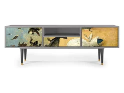 Mueble de TV - 170х59х41 cm - T6 - The Garden by Bosch, Cinza^ Móvel De Tv
