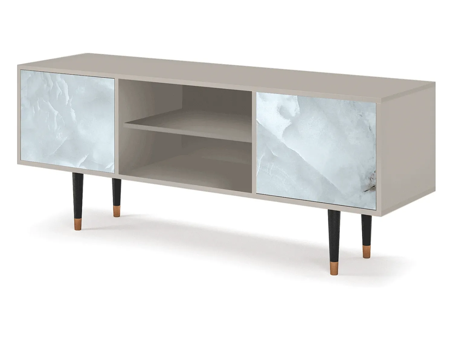 Móvel De Tv* Mueble de TV - 170х69х48 cm - T2 - The Onyx, Areia Bege